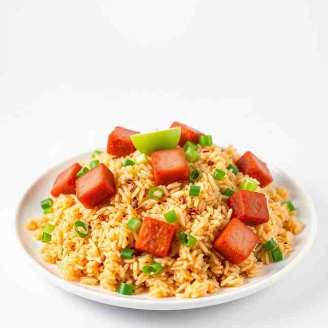 Guam's Spam Fried Rice - Easy Recipe